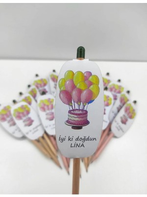Wi Fro Hediye Kişiye Özel Doğum Günü Hatırası 20 Adet Tohumlu Kalem