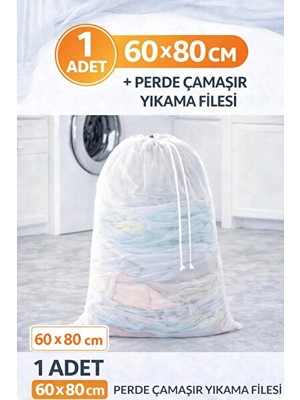 Elarque Çamaşır Sepeti Yıkama ve Perde Için Pratik Çamaşır