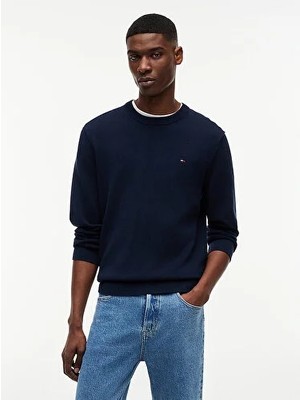 Tommy Hilfiger Tjm Erkek Slim Essential Light Kazak