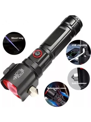 Magicool Gold Orion OR-2210-TG 1000 Lümen Dijital Göstergeli Şarjlı El Feneri