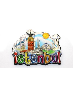 Uzman Toptan Istanbul Temalı Silikon Magnet ALK2238