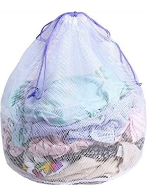 Elarque Çamaşır Sepeti Mor Renkli Çamaşır Yıkama Filesi, 40X60 Cm, Koruyucu ve Pratik
