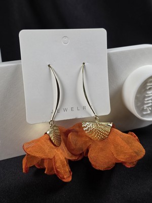 Mia Donna Jewelry Mia Donna Çiçek Figürlü Yaz Küpesi