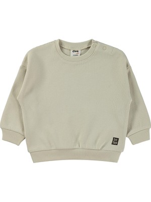 Civil Baby Basic 6-18 Ay Sweatshirt - Bej