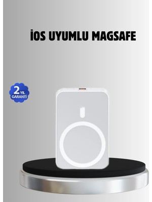 Skygo Magsafe Battery Pack – Kablosuz Hızlı Şarj, Kompakt ve Taşınabilir Güç Bankası