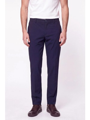 Efor Erkek Comfort Fit Esnek Pamuklu Yan Cep Lacivert Jogger Pantıolon P 1220