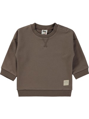 Civil Baby Civil Basic Timeless 6-18 Ay Sweatshirt - Kahverengi