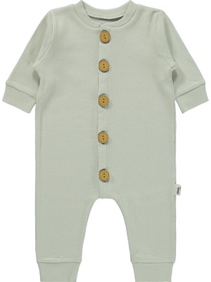 Civil Baby Düz Basic 1-6 Ay Tulum - Gri
