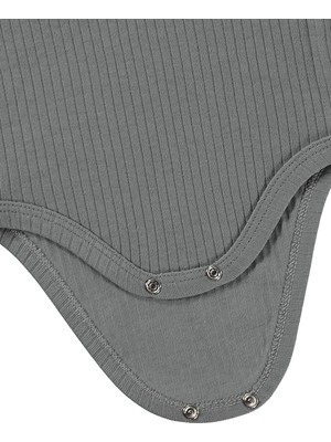 Mini Damla Minidamla Uzun Kol Basic 3'lü Set 1-18 Ay Çıtçıtlı Badi - Mavi