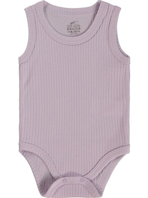 Mini Damla Minidamla Askılı Basic 3'lü Set 1-18 Ay Çıtçıtlı Badi - Pembe