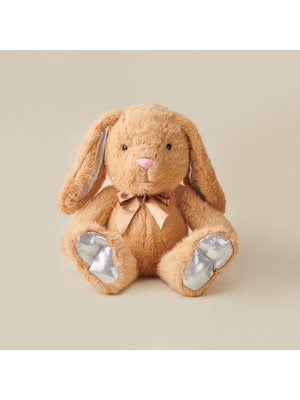Petrichor Rabbit Figürlü Yastık - Bej - 50 cm