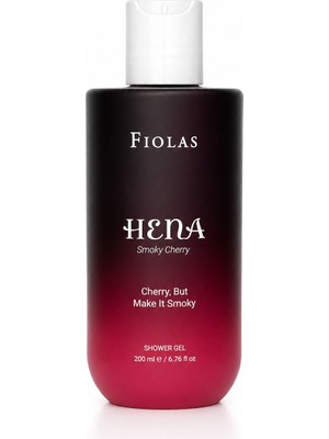 Fiolas Hena Smoky Cherry Duş Jeli