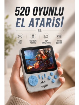 Skygo Oyun Konsolu Retro Oyun Konsolu Tv'ye Bağlanabilir Taşınabilir