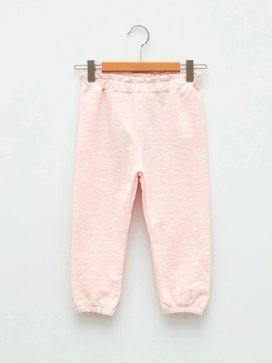 Lc Waikiki Beli Lastikli Basic Kız Bebek Jogger Eşofman Alt
