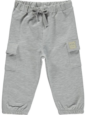 Civil Baby Civil Basic Timeless Kargo Cepli 6-18 Ay Eşofman Altı - Gri