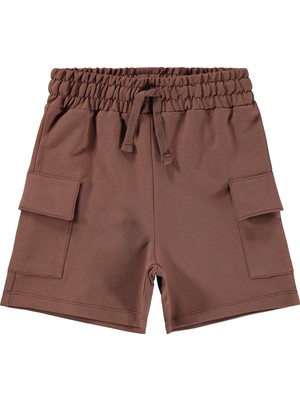 Civil Boys Basic Kargo Cepli  2-5 Yaş Kapri - Kahverengi