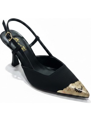 Modayak Gold Detaylı Stiletto