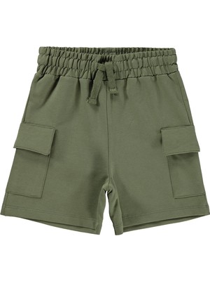 Civil Boys Basic Kargo Cepli  2-5 Yaş Kapri - Haki