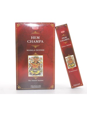 Jupiter Hem Champa Masala Aromalı Çubuk Tütsü 15 gr