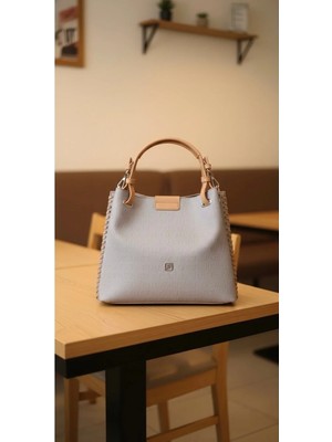Just Polo Kadın Su Geçirmez Ayarlanabilir Askılı Büyük Boy Lüks Omuz Çantası Shoulder Bag Ebat: 27 x 30 cm