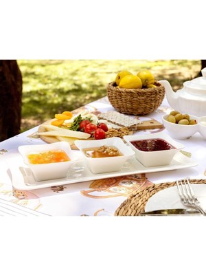 Belirtilmemiş Madame Coco New Petit Concept 4 Parça Sunum Tabağı