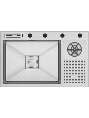 Crauf Evye Lusso | 76CM - Platinum Satin (Inox)
