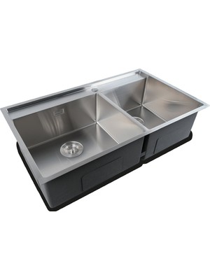 Crauf Evye Poli Duo | 86CM - Platinum Satin (Inox)