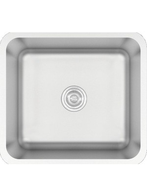 Crauf Evye Lavello | 49CM - Platinum Satin (Inox)