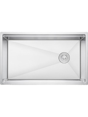 Crauf Evye Vertice | 65CM - Platinum Satin (Inox)