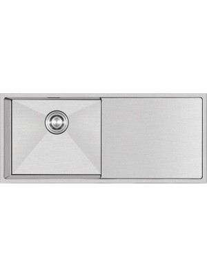 Crauf Evye Via Bella | 80CM - Platinum Satin (Inox)