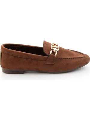 Bambi Chocolate  Kadın Loafer Ayakkabı K01503727102