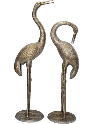 Koreli Metal Ikili Vinç Kuşu Seti 143-120 cm 143120CMSARI