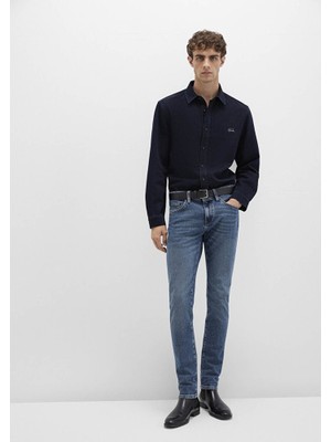 Mavi Erkek Kvnç Foggy Blue Mavi Black 001070-90983