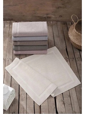Pupilla Jakarlı Bukle Kurtçuk Paspas 50*70CM 6'lı Paket