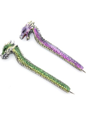 Koreli Dragonlu Polyester Tükenmez Kalem ALK2438