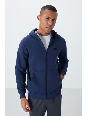 Air Jones Hector İndigo Şardonlu Erkek Sweatshirt - 88139