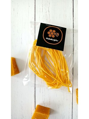Belirtilmemiş Petekoğlu (3 Metre) Çapı 1 cm ile 4 cm Arası Mumlar Için Balmumu Sıvanmış, Balmumu Kaplı FITIL%100