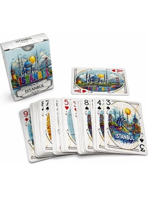Epilons Istanbul Temalı Iskambil Oyun Kartı ALK5659