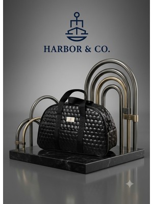 Harbor & Co. Kapitone Seyahat Çantsı