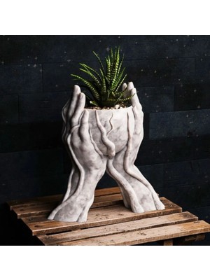 Baba Oğul 3D 3D Baskı Modern Dekoratif Vazo – Minimalist Tasarım | Ev ve Ofis Dekorasyonu - 18 cm - Farklı Renk Seçenekleri