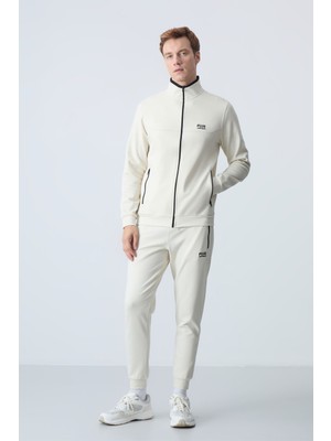 Air Jones Hugo Bej Jogger Erkek Eşofman Takım - 85198