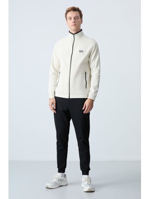 Air Jones Hugo Bej - Siyah Jogger Erkek Eşofman Takım - 85198