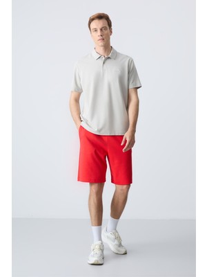 Air Jones Fiesta Pamuklu Kalın Yumuşak Dokulu Standart Fit Basic Erkek Şort  - 81275