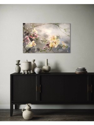 Baskı Perisi Modern Sanat Cam Tablo 631