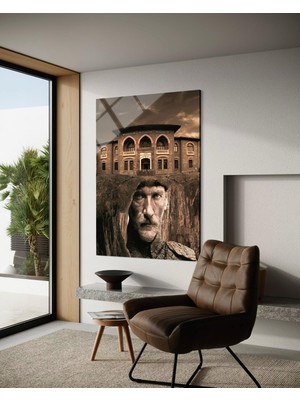 Baskı Perisi Atatürk Cam Tablo 207