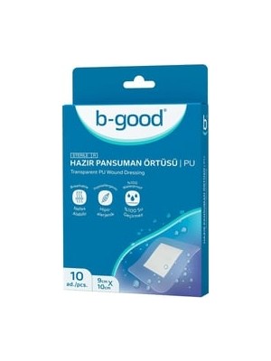 Montreal B-Good Hazır Pansuman Örtüsü 9X10 cm 10 Adet ( 1 Adet )