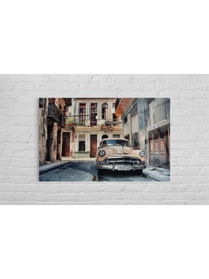 Baskı Perisi Chevrolet (1954 Model) Cam Tablo 107