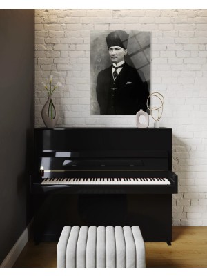 Baskı Perisi Atatürk Cam Tablo 123