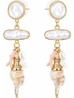 Nuva Atelier Neria Açık Pembe Küpe