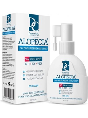 Montreal Alopecia Anti Hair Loss Dermal Spray 60 ml ( 1 Adet )